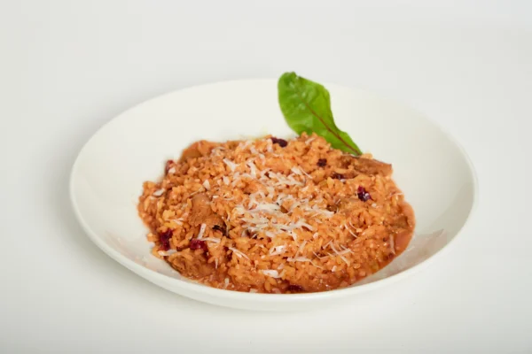 Risotto with Lions Mane Mushrooms and Beets - Image 3
